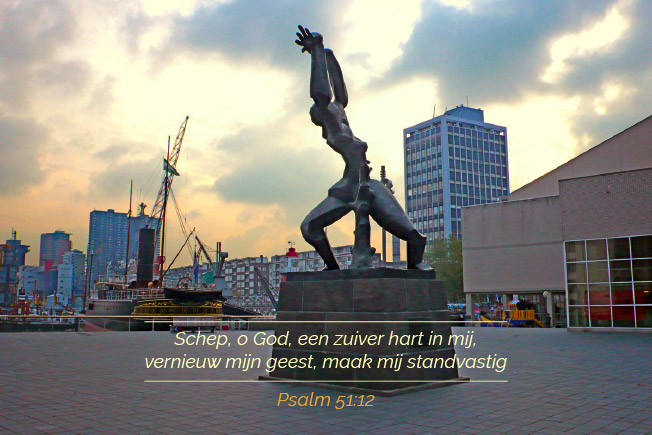 Schep, o God, een zuiver hart in mij, vernieuw mijn geest, maak mij standvastig